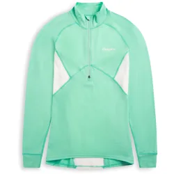 Bergans Damen Inner:Pure Merino Half Zip Longsleeve