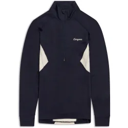 Bergans Damen Inner:Pure Merino Half Zip Longsleeve