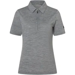 Super.Natural Damen Zip Polo T-Shirt