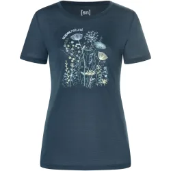 Super.Natural Damen Rock Flowers T-Shirt