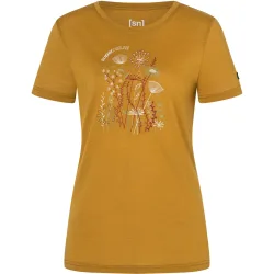 Super.Natural Damen Rock Flowers T-Shirt