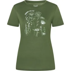 Super.Natural Damen Rock Flowers T-Shirt