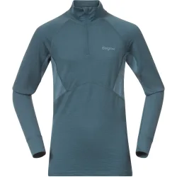 Bergans Kinder Inner:Pure Merino Half Zip Longsleeve