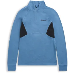 Bergans Kinder Inner:Pure Merino Half Zip Longsleeve