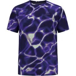 Odlo Herren Zeroweight Chill-Tec Print T-Shirt