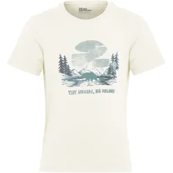 Jack Wolfskin Kinder Graphic Cotton T-Shirt