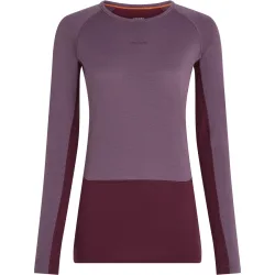 Icebreaker Damen 200 ZoneKnit Crewe Longsleeve