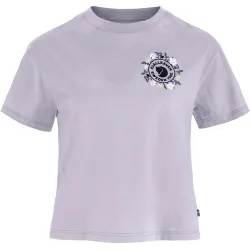 Fjällräven Damen Fjällblomster Logo T-Shirt