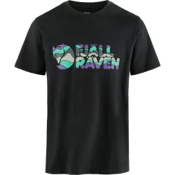 Fjällräven Herren Multicolor Logo T-Shirt