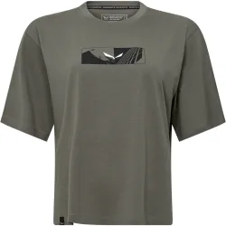 Salewa Damen Eagle Hybrid Loose T-Shirt