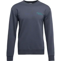 Black Diamond Herren Mini Stacked Crewneck Pullover