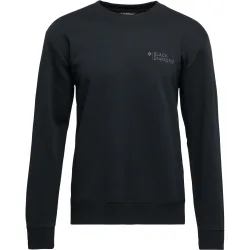 Black Diamond Herren Mini Stacked Crewneck Pullover