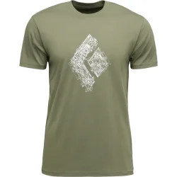 Black Diamond Herren Engineered Diamond T-Shirt