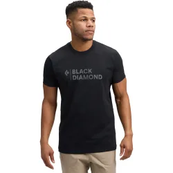Black Diamond Herren Mini Stacked T-Shirt