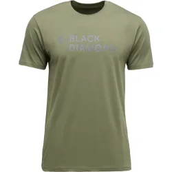 Black Diamond Herren Mini Stacked T-Shirt