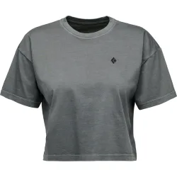 Black Diamond Damen Diamond Crop T-Shirt