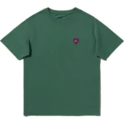 Brava Fabrics Herren Asis Percales Heart T-Shirt