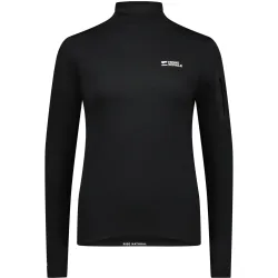 Mons Royale Damen Diversion Merino Mock Neck Longsleeve