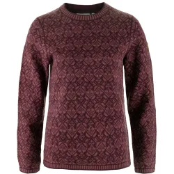Fjällräven Damen Snow Round Neck Pullover
