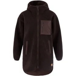 Fjällräven Damen Vardag Pile Fleece Long Jacke