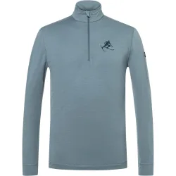 Super.Natural Herren Tundra175 Toni Zip 1/4 Longsleeve