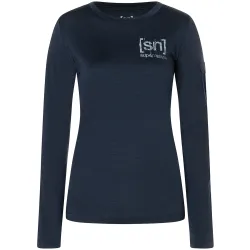 Super.Natural Damen Art Logo Bio J Longsleeve
