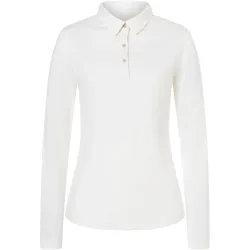 Super.Natural Damen Polo Bio J Longsleeve