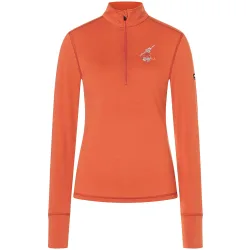 Super.Natural Damen Tundra175 Zip 1/4 Bunny Longsleeve