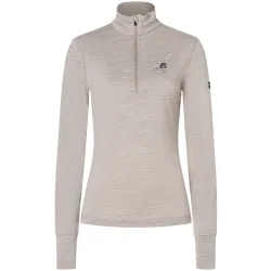 Super.Natural Damen Tundra175 Zip 1/4 Bunny Longsleeve