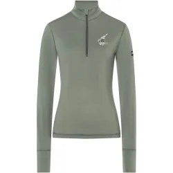 Super.Natural Damen Tundra175 Zip 1/4 Bunny Longsleeve