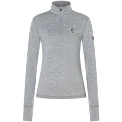 Super.Natural Damen Tundra175 Zip 1/4 Bunny Longsleeve