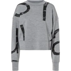 Super.Natural Damen Capital Logo Krissini Pullover