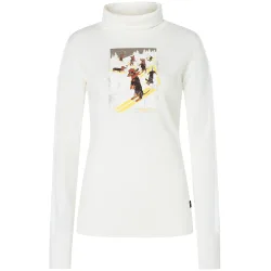 Super.Natural Damen Dachshund Roll Neck Longsleeve