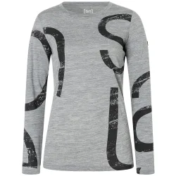Super.Natural Damen Capital Logo Longsleeve