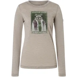 Super.Natural Damen Bearski Longsleeve