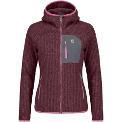 Karpos Damen Rocchetta Evo Hoodie Fleece Jacke
