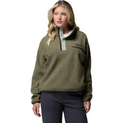 Columbia Damen Helvetia II Cropped Half Snap Pullover