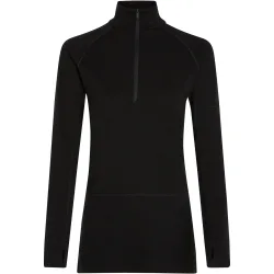 Icebreaker Damen Merino 200 ZoneKnit Half Zip Longsleeve