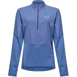 Salewa Damen Pedroc Dry Wind Half Zip Longsleeve