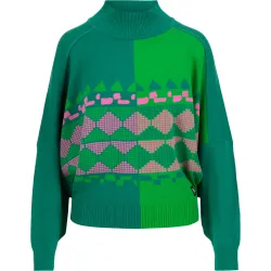 Blutsgeschwister Damen Diamond Loom Egg Pullover