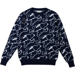 Brava Fabrics Herren Peanuts Jacquard Pullover