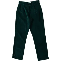 Brava Fabrics Herren Corduroy Pleated Chino Hose