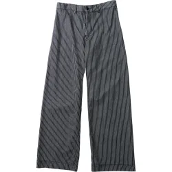 Brava Fabrics Damen Denim Stripes Straight Leg Hose