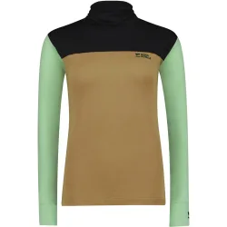 Mons Royale Damen Yotei Merino High Neck Longsleeve