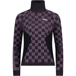 Mons Royale Damen Ascender Merino Seamless Mock Longsleeve