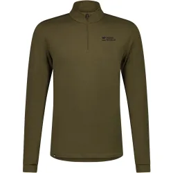 Mons Royale Herren Cascade Merino 1/4 Zip Longsleeve