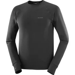Salomon Herren Essential Lightwarm Crewneck Pullover