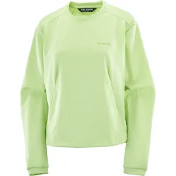 Salomon Damen Motomesh Crewneck Pullover