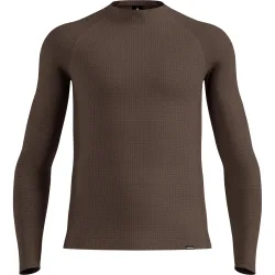 Odlo Herren Seamless Performance Wool Crew Longsleeve
