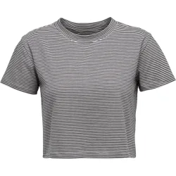 Black Diamond Damen Stripe Crop T-Shirt